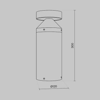 Ландшафтный светильник Outdoor O591FL-L12GF3K-foto7