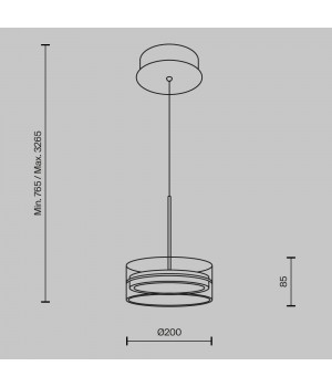 Подвесной светильник Maytoni MOD348PL-L14BBS3K-foto6