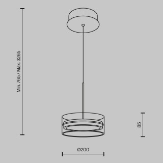 Подвесной светильник Maytoni MOD348PL-L14BBS3K-foto6