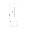 Подвесной светильник Maytoni MOD182PL-L6W3K