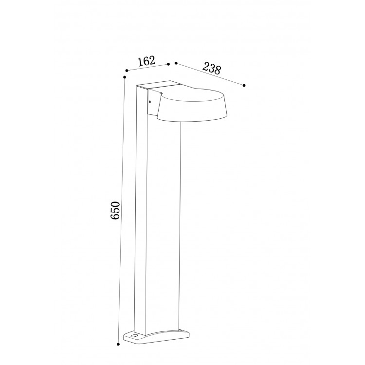 Ландшафтный светильник Outdoor O443FL-L12GF3K