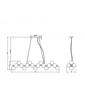 Подвесной светильник Maytoni MOD547PL-25BS-foto2