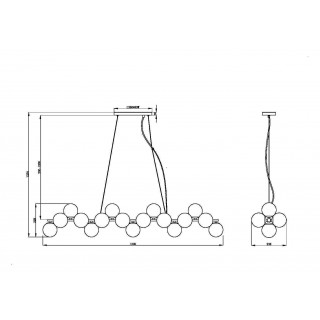 Подвесной светильник Maytoni MOD547PL-25BS-foto2