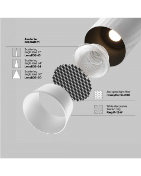 Трековый светильник Technical TR097-2-12W4K-M-BW-foto13