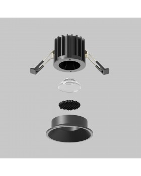 Встраиваемый светильник Technical DL058-7W3K-B-foto5