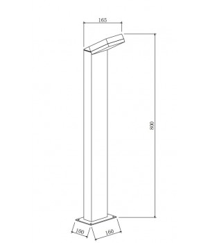 Ландшафтный светильник Outdoor O595FL-L12B3K-foto2