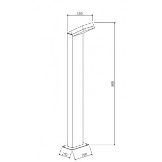 Ландшафтный светильник Outdoor O595FL-L12B3K-foto2