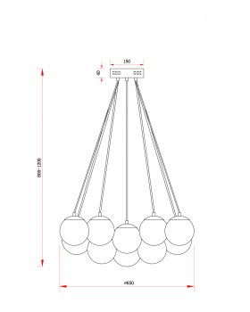 Подвесной светильник Freya FR5231PL-19CH-foto2