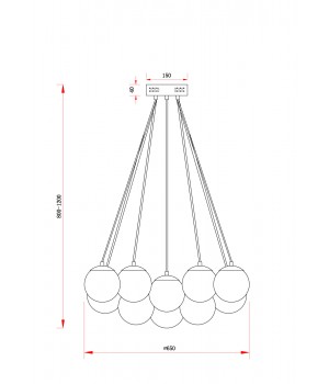 Подвесной светильник Freya FR5231PL-19CH-foto2