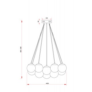 Подвесной светильник Freya FR5231PL-19CH-foto2