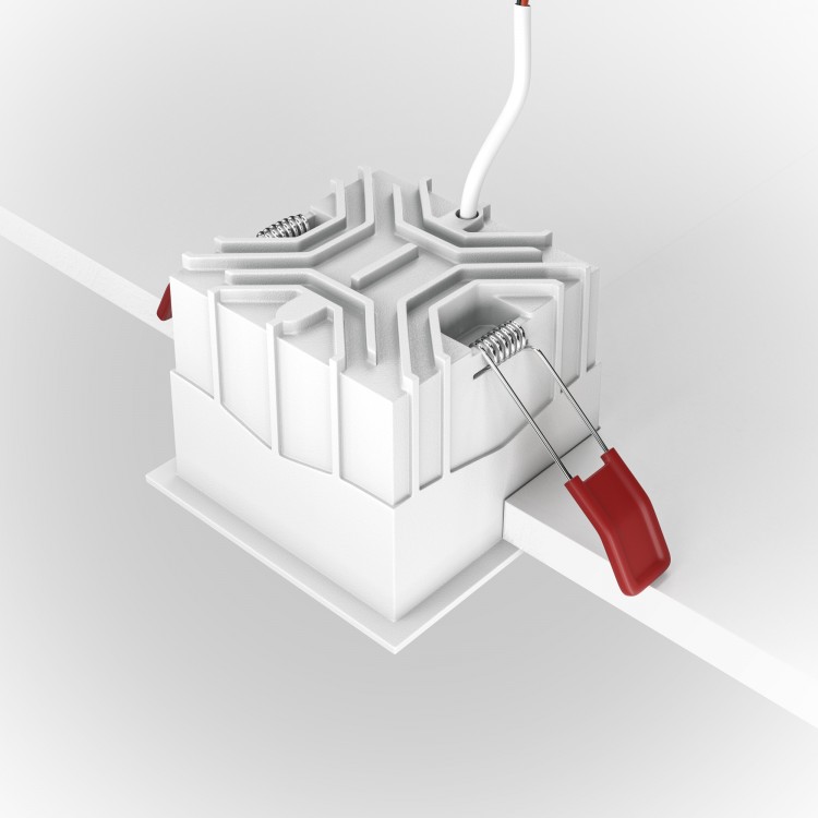 Встраиваемый светильник Technical DL043-01-15W3K-SQ-W