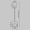 Подвесной светильник Technical P102PL-12W4K-B