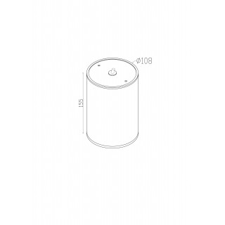 Потолочный светильник Outdoor O306CL-L12GF-foto3