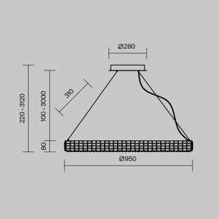 Подвесной светильник Maytoni MOD335PL-L35CH3K-foto6