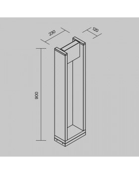 Ландшафтный светильник Outdoor O465FL-L16GF3K-foto8