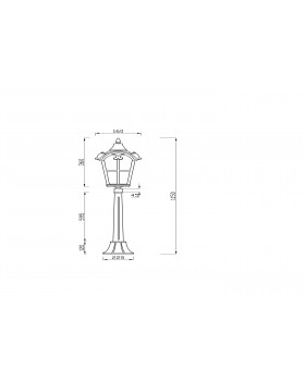 Ландшафтный светильник Outdoor O413FL-01GB1-foto5