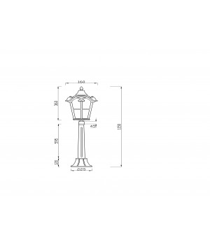 Ландшафтный светильник Outdoor O413FL-01GB1-foto5