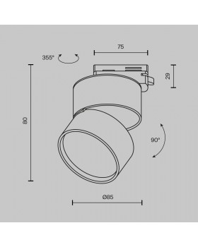 Трековый светильник Technical TR007-1-12W4K-B-1-foto10