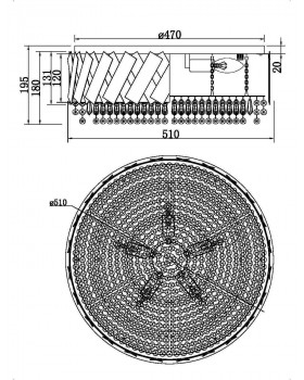 Потолочный светильник Maytoni MOD017CL-05BS-foto2
