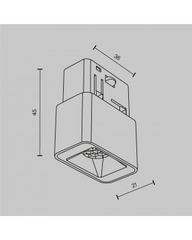 Трековый светильник Technical TR100-2-2W3K-S-W-foto8