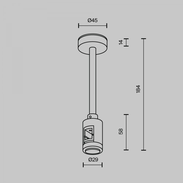 Комплектующие для трековой системы Technical TRA156С-SL1-B