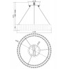 Подвесной светильник Freya FR5257PL-L17CH