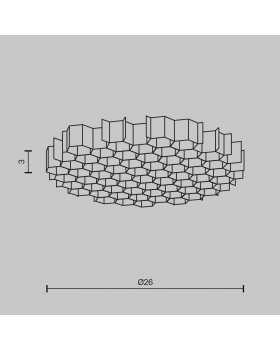 Комплектующие для светильника Technical HoneyComb-D26-foto5