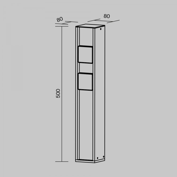 Уличная розетка Outdoor O459FL-GF02SC