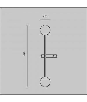 Настенный светильник (бра) Maytoni MOD285WL-L10B3K-foto6
