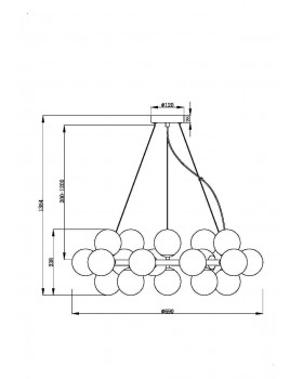 Подвесной светильник Maytoni MOD545PL-25BS-foto2