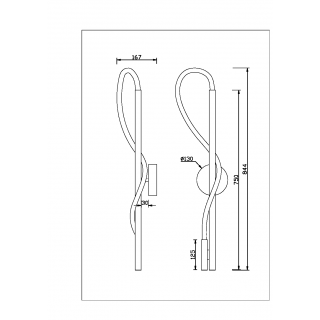 Настенный светильник (бра) Maytoni MOD166WL-L12G3K-foto2