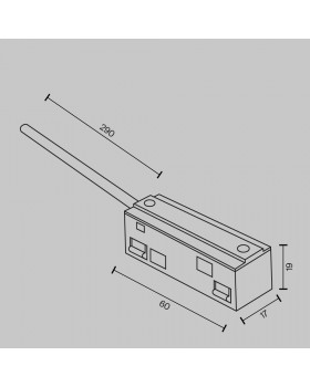 Комплектующие для систем освещения с токоведущими элементами Technical TRA034B-42B-1-foto6