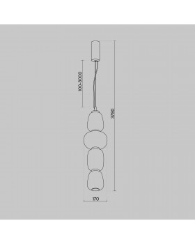 Подвесной светильник Maytoni MOD267PL-L32CH3K-foto6