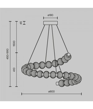 Подвесной светильник Maytoni MOD555PL-L35G3K-foto6
