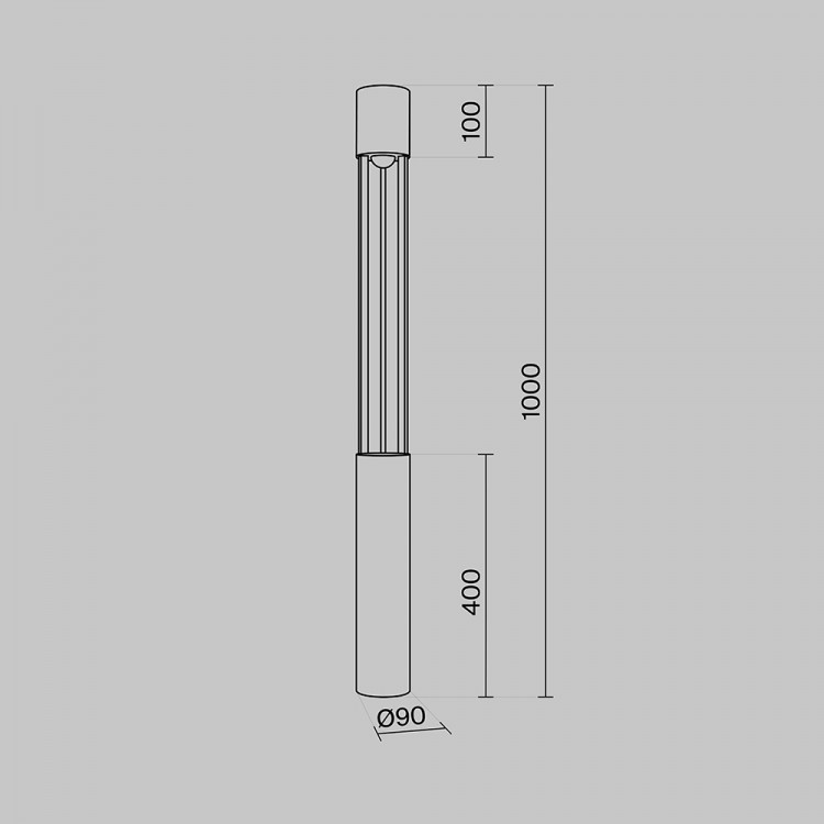 Ландшафтный светильник Outdoor O427FL-L12GF3K