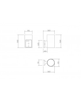 Настенный светильник (бра) Outdoor O419WL-01W-foto5