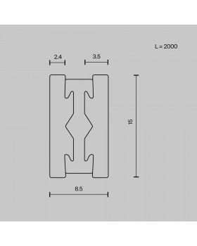 Шинопровод накладной/подвесной Technical TRX154-112B-foto7