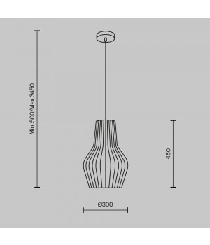 Подвесной светильник Maytoni MOD191PL-01W1-foto7