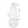 Подвесной светильник Maytoni MOD058PL-L55BS3K