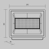 Прожектор Outdoor FL001-L100B6K