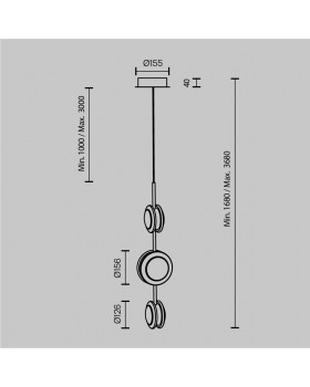 Подвесной светильник Maytoni MOD361PL-L22BS3K-foto6