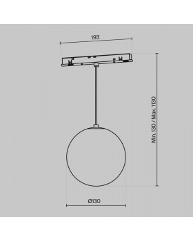 Трековый подвесной светильник Technical TR039-2-5W4K-W-foto8