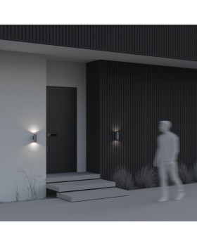 Настенный светильник (бра) Outdoor O574WL-02GR-foto5