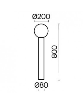 Ландшафтный светильник Outdoor O598FL-01B-foto8