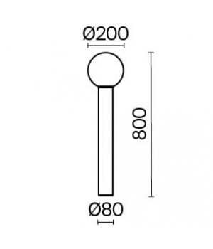 Ландшафтный светильник Outdoor O598FL-01B-foto8