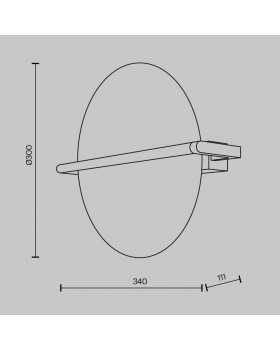 Настенный светильник (бра) Maytoni MOD279WL-L14G3K-foto6