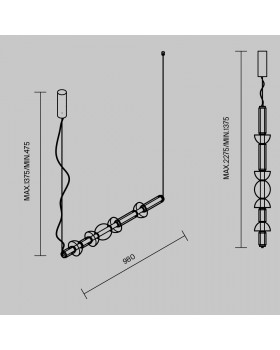 Подвесной светильник Maytoni MOD210PL-L39BS3K-foto8