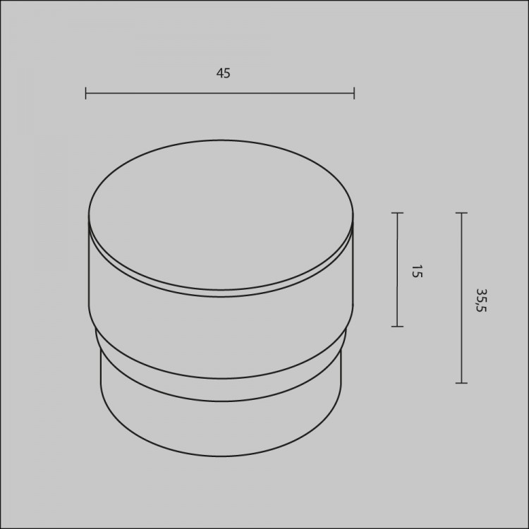 Комплектующие для трековой системы Technical RingSAcr-5-W