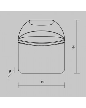 Настенный светильник (бра) Outdoor O447WL-L7GF3K-foto8