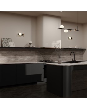 Подвесной светильник Maytoni MOD350PL-02BBS-foto3